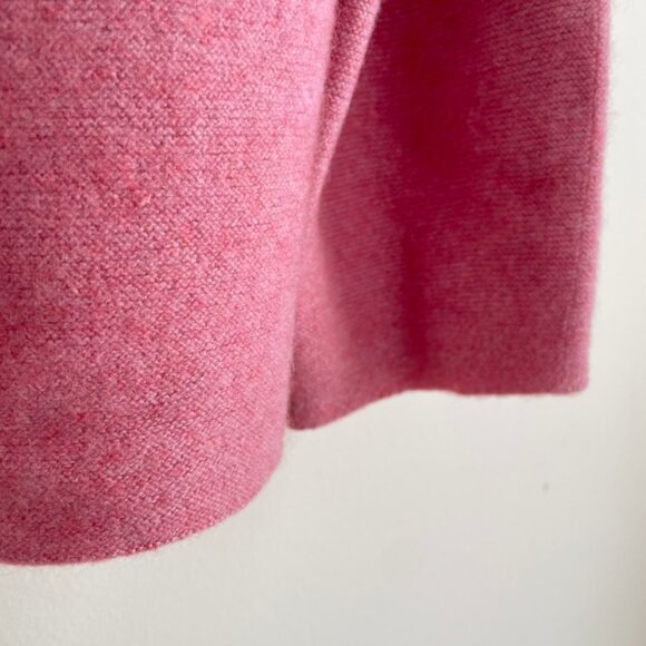 Gobi 100% Cashmere Pop Pink Turtleneck Sweater | Size XS. - Picture 3 of 7